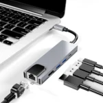 5in1 USB C Hub with RJ45 and Multiport Adapter 4 | PricZone 5in1 USB C Hub with RJ45 and Multiport Adapter 4 | PricZone