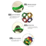 4pcs Tambourine Jingles Musical Rhythm Toy Set 1 | PricZone