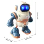 Robot Toys For Kids Music Toys For Kids Smart Robot For Desk Robot Birthday Gift Flash Display Dancing Music 360 Degree Body 5 | PricZone