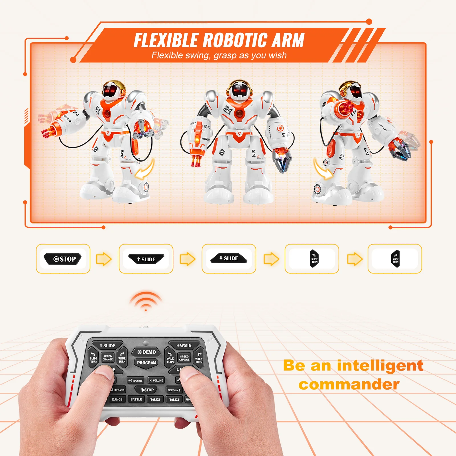 VEVOR Smart RC Battle Robot for Kids 5 | PricZone VEVOR Smart RC Battle Robot for Kids 5 | PricZone