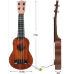 17in Kids Mini Ukulele Guitar Toy with Picks 3 | PricZone
