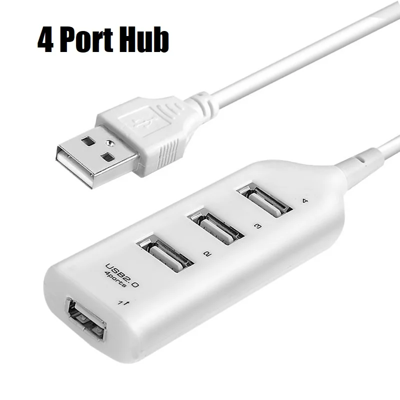 Portable 4Port USB 20 Hub Splitter Adapter 1 | PricZone Portable 4 Port USB 20 Hub Splitter Adapter 1 | PricZone