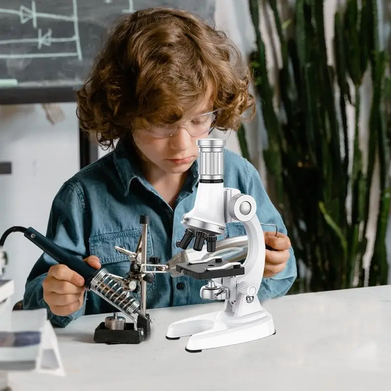 Kids Microscope Science Kit with LED Light 2 | PricZone Kids Microscope Science Kit with LED Light 2 | PricZone
