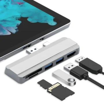5 in 1 USB Docking Station for Surface Pro 1 | PricZone