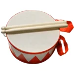 6 Inch Kids Wooden Drum Set with Strap  Sticks 1 | PricZone