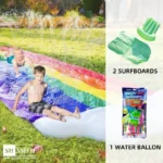 Double Lane Inflatable Water Slide Pool 3 | PricZone