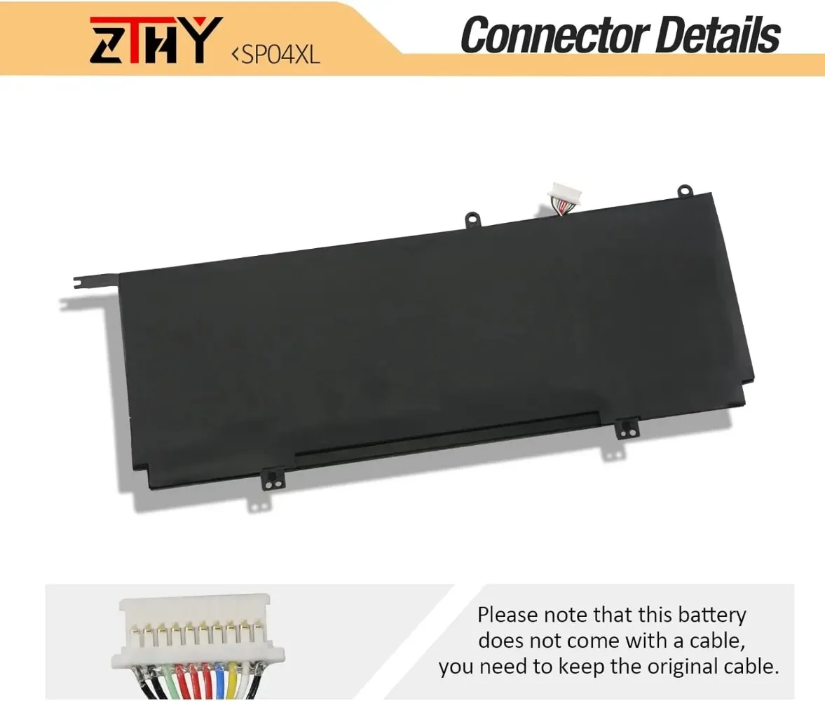 HP Spectre X360 SP04XL Replacement Laptop Battery 4 | PricZone HP Spectre X360 SP04XL Replacement Laptop Battery 4 | PricZone