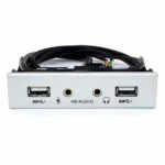 Durable 9 Pin to 4 Port USB Audio Front Panel Hub 6 | PricZone