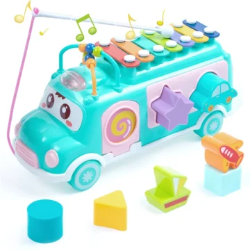 Musical Cartoon Baby Bus Piano Toy 1 | PricZone