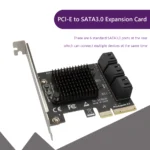 6 Port SATA 30 to PCIe Expansion Card Adapter 2 | PricZone