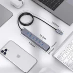 FORIDA 8 in 1 USB 30 Hub with Long Cable 6 | PricZone