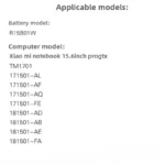 R15B01W New Laptop Battery for Xiaomi Pro I5 156 Inch R15BO1W TM1701 171501AQ 76V 7900mAh 6900mAh 6 | PricZone R15B01W New Laptop Battery for Xiaomi Pro I5 156 Inch R15BO1W TM1701 171501 AQ 76V 7900mAh 6900mAh 6 | PricZone