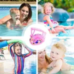 Dinosaur Baby Pool Float with Sunshade 5 | PricZone