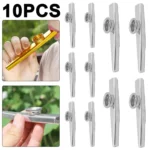 Silver Metal Kazoo Woodwind Flute for Beginners 4 | PricZone