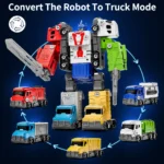 5 in 1 Robot Construction Vehicle Toy Set 3 | PricZone