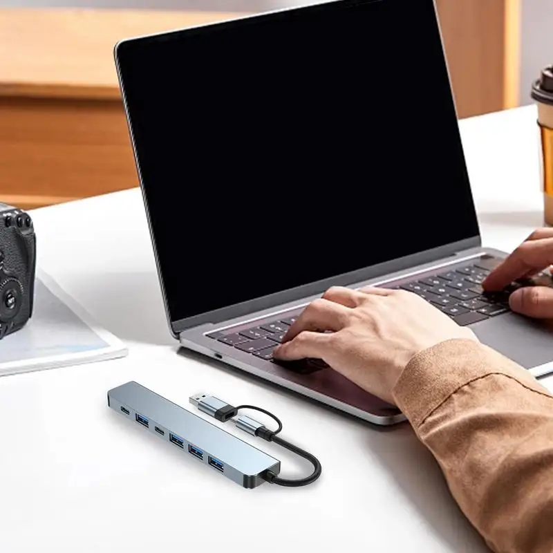 7in1 USBC Hub for MacBook and Lenovo 3 | PricZone 7 in 1 USB C Hub for MacBook and Lenovo 3 | PricZone