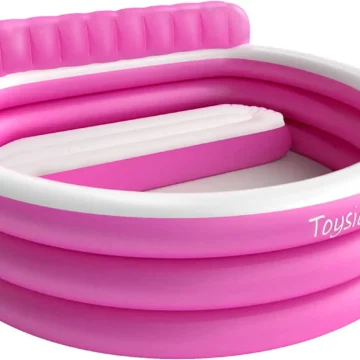 Pink Inflatable Round Backyard Pool 88x85x21 1 | PricZone