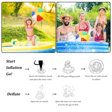 Colorful Inflatable Beach Ball for Kids 2