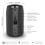 ZEALOT S32 Portable Wireless Bluetooth Speaker 4 | PricZone ZEALOT S32 Portable Wireless Bluetooth Speaker 4 | PricZone