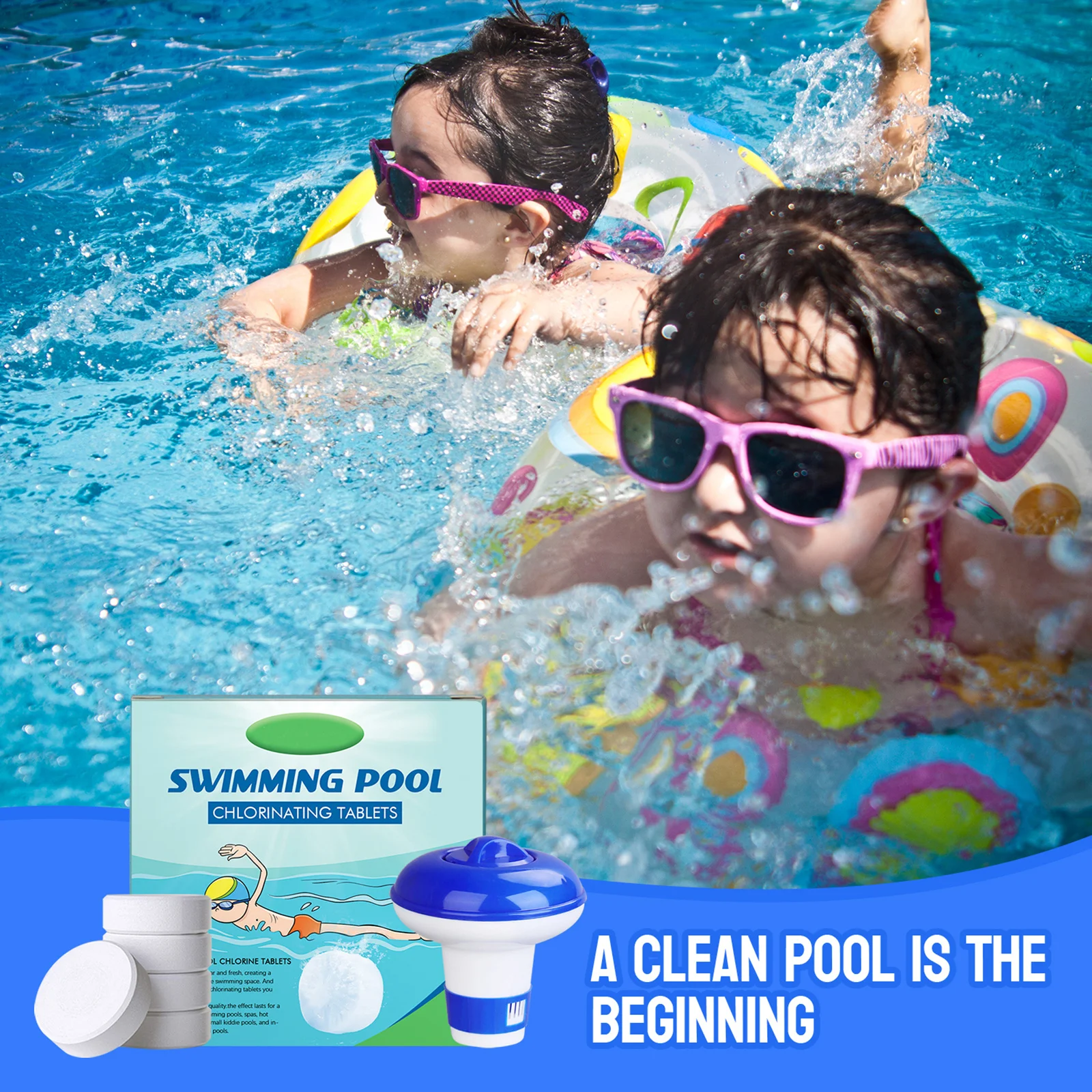 Pool Chlorine Dispenser Outdoor Cleaner Set 5 | PricZone Pool Chlorine Dispenser Outdoor Cleaner Set 5 | PricZone