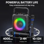 Portable Wireless Karaoke Speaker with Mic 5 | PricZone