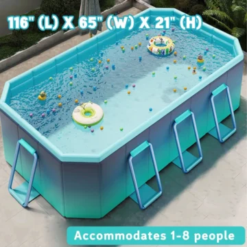 Outdoor Foldable Swimming Pool Steel Frame 1 | PricZone