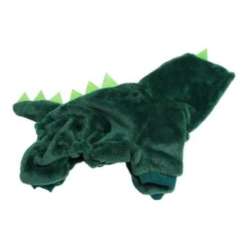 Dog Dinosaur Costume Soft Warm Pet Clothes 2
