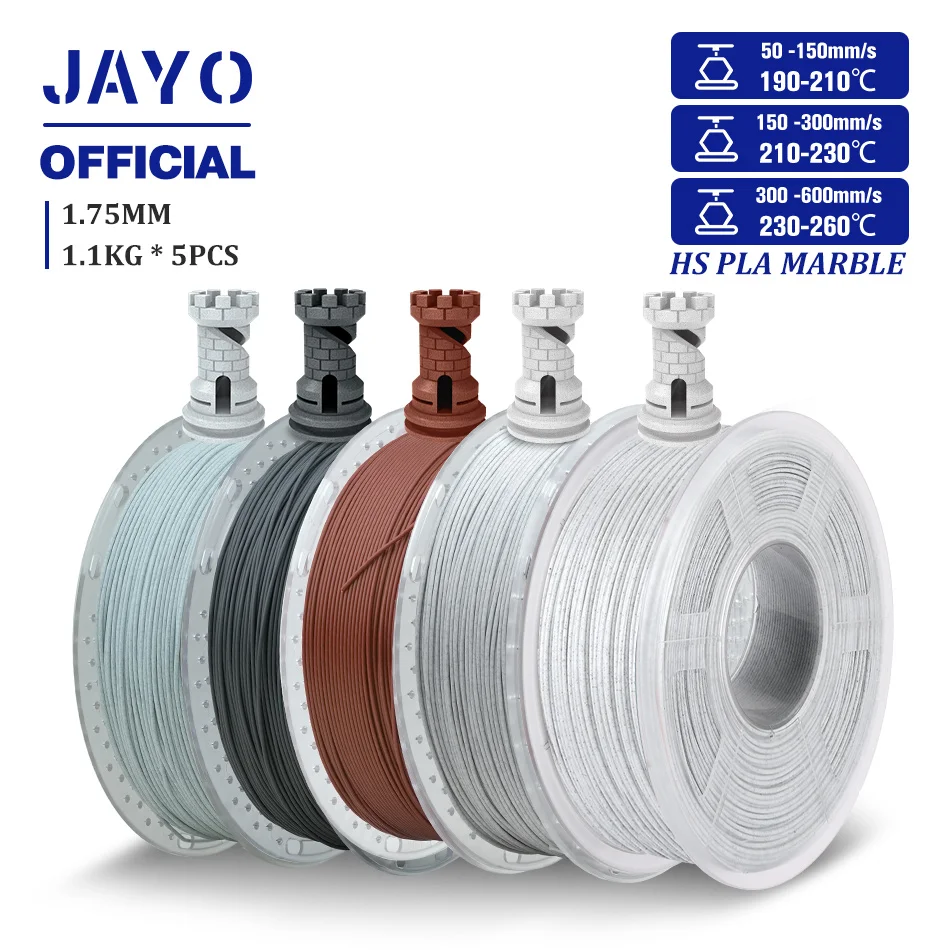 JAYO High Speed Marble PLA 3D Printer Filament 1 | PricZone JAYO High Speed Marble PLA 3D Printer Filament 1 | PricZone