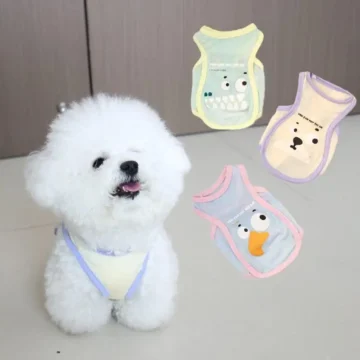 Pet Dog Cat Cooling Vest Ice Silk Tank Top 2