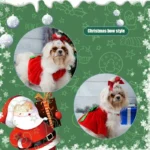 Christmas Dog Coat Dress Warm Pet Costume 5 | PricZone