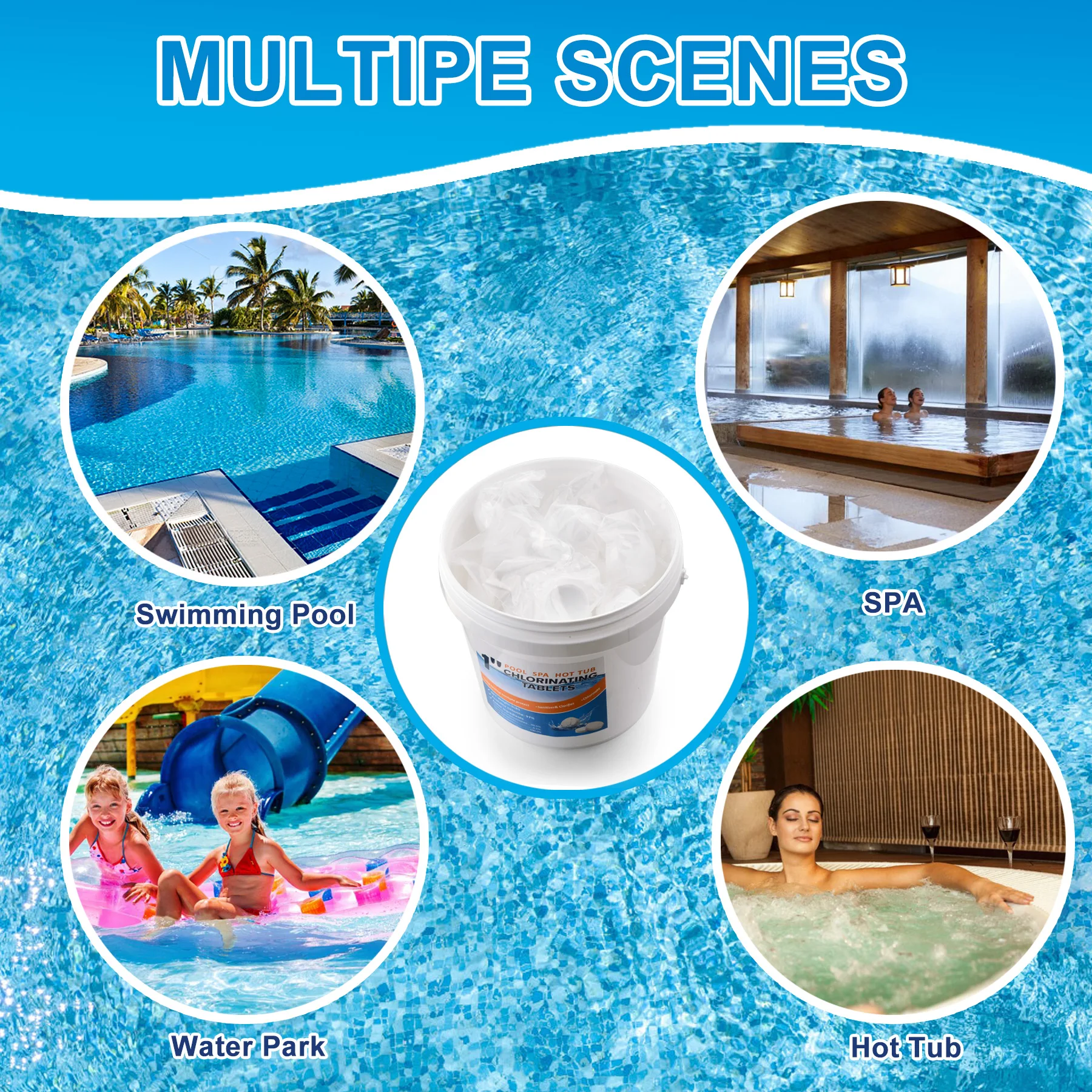 1inch Chlorine Tablets for Pools 15 Lbs 3 | PricZone 1 inch Chlorine Tablets for Pools 15 Lbs 3 | PricZone