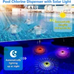 Solar Pool Chlorine Floater with Lights 4 | PricZone