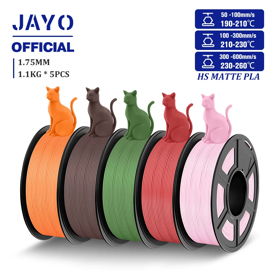 JAYO High Speed PLA Matte 3D Printer Filament 1 | PricZone JAYO High Speed PLA Matte 3D Printer Filament 1 | PricZone