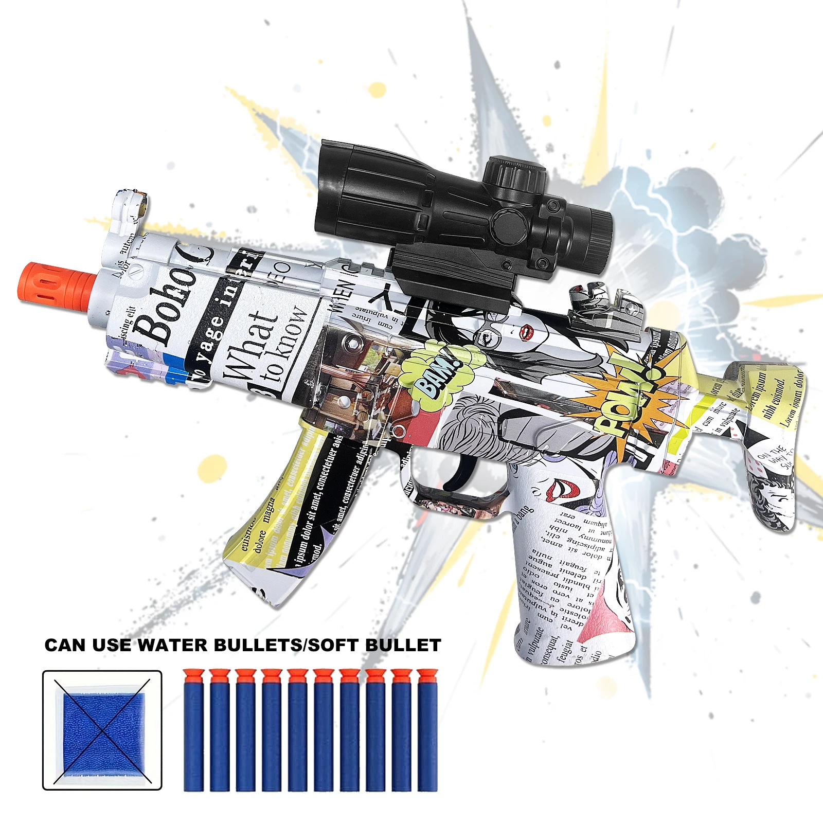 2PCS Gel Ball Blaster Toy Guns Outdoor Fun 5 | PricZone 2PCS Gel Ball Blaster Toy Guns Outdoor Fun 5 | PricZone