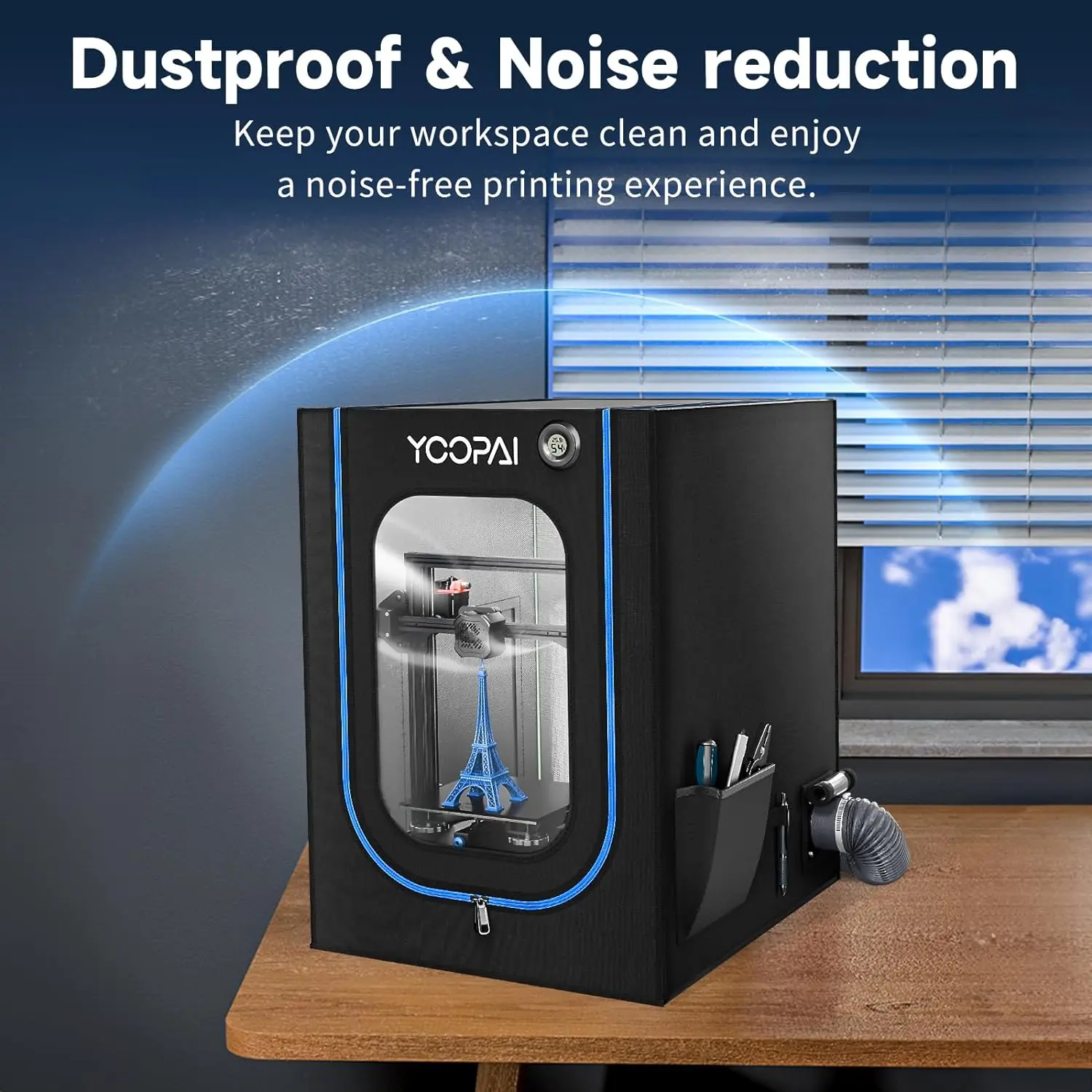 Yoopai 3D Printer Enclosure with Ventilation 3 | PricZone Yoopai 3D Printer Enclosure with Ventilation 3 | PricZone