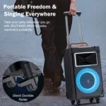 Karaoke Machine with 2 Wireless Microphones 4 | PricZone