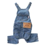 Dog Denim Jumpsuit Puppy Costumes 2 | PricZone