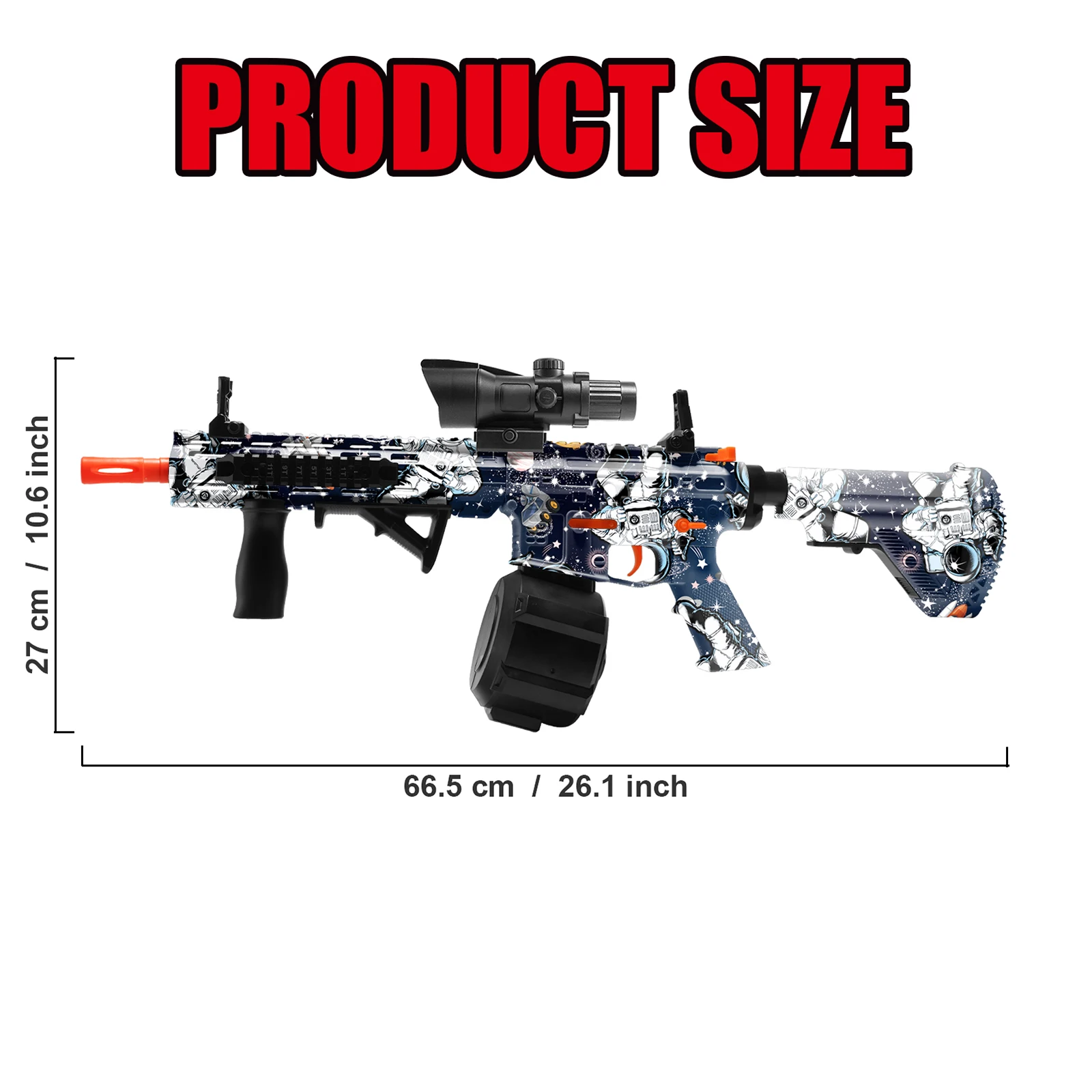 Electric Gel Balls Gun Toys M416 Blaster 6 | PricZone Electric Gel Balls Gun Toys M416 Blaster 6 | PricZone
