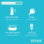 Intex Sand Filter Pump Saltwater System 2 | PricZone Intex Sand Filter Pump Saltwater System 2 | PricZone