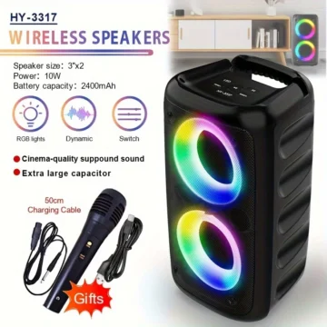 Outdoor Bluetooth Speaker with Microphone 1 | PricZone