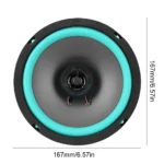 Car Speakers HiFi Coaxial Subwoofer Audio 6 | PricZone