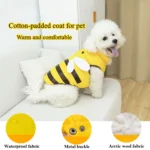 Bee Dog Cat Clothes Warm Pet Waterproof 4 | PricZone Bee Dog Cat Clothes Warm Pet Waterproof 4 | PricZone