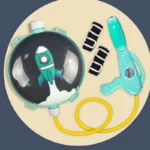 Kids Water Gun Backpack Outdoor Beach Toy 3 | PricZone