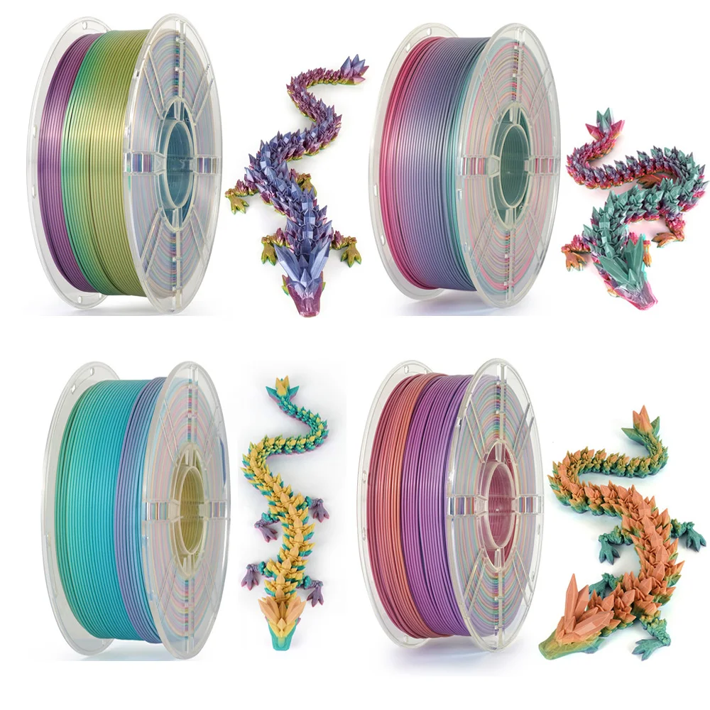 PLA Filament Rainbow 175mm for 3D Printers 2 | PricZone PLA Filament Rainbow 175mm for 3D Printers 2 | PricZone