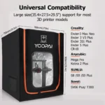 YOOPAI 3D Printer Enclosure with LED Light 5 | PricZone