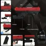 Beads Blaster Toy Gun Manual Automatic Burst 5 | PricZone