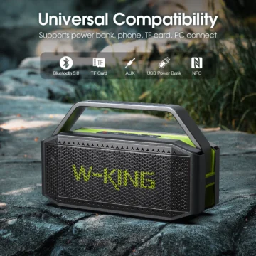 W-KING 60W Portable Bluetooth Speaker Loud 2