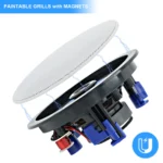 Herdio 4 inch Flush Mount Bluetooth Speaker 2 | PricZone