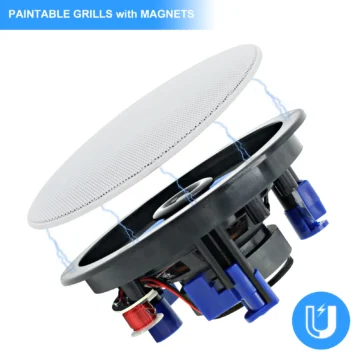 Herdio 4-inch Flush Mount Bluetooth Speaker 2