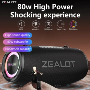 ZEALOT S87 Outdoor Wireless Bluetooth Speaker 1 | PricZone
